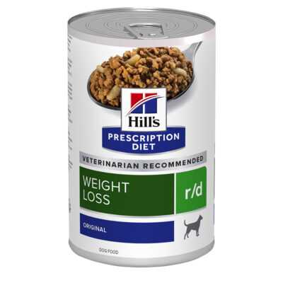 24x350g Hill's Prescription Diet r/d Weight Loss nedves kutyatáp - Kisállat kiegészítők webáruház - állateledelek