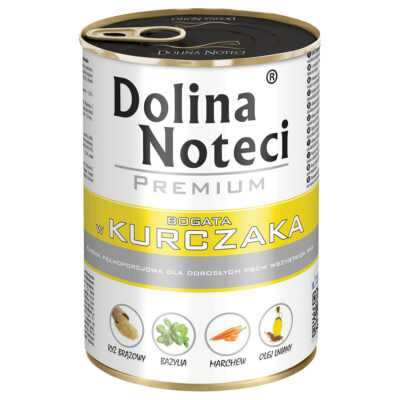 24x400g Dolina Noteci Premium nedves kutyatáp- Csirke - Kisállat kiegészítők webáruház - állateledelek