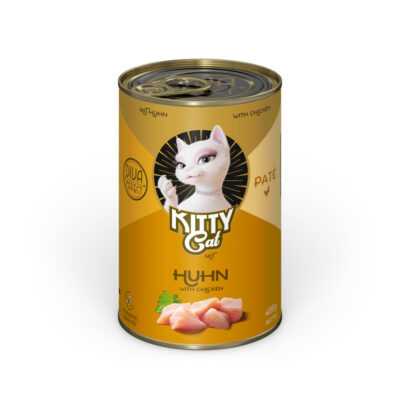 24x400g Kitty Cat Adult Pate Csirke nedves macskatáp - Kisállat kiegészítők webáruház - állateledelek