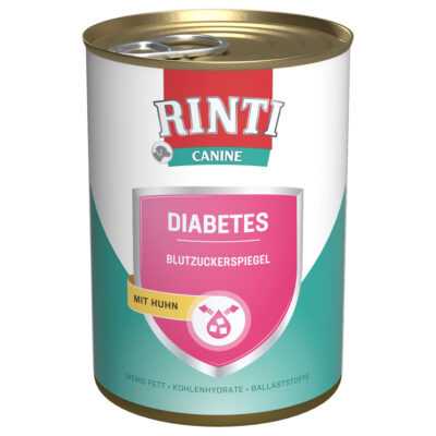 24x400g Rinti Dog Diabetes nedves kutyatáp - Kisállat kiegészítők webáruház - állateledelek