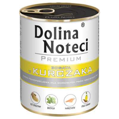 24x800g Dolina Noteci Premium Csirke nedves kutyatáp - Kisállat kiegészítők webáruház - állateledelek