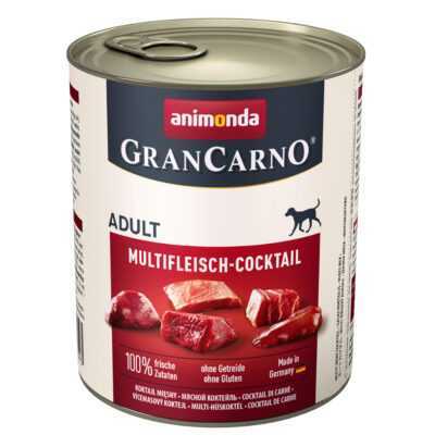 24x800g animonda GranCarno Original Adult multi-húskoktél nedves kutyatáp - Kisállat kiegészítők webáruház - állateledelek