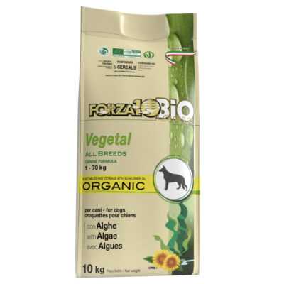 10kg Forza10 Bio All Breeds Vegetal alga száraz kutyatáp - Kisállat kiegészítők webáruház - állateledelek