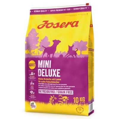 2x10kg Josera MiniDeluxe száraz kutyatáp - Kisállat kiegészítők webáruház - állateledelek