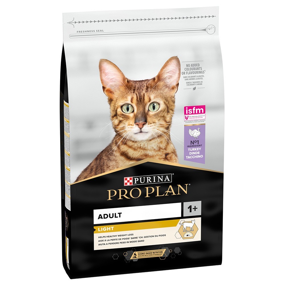 2x10kg PURINA PRO PLAN Light Adult pulyka  száraz macskatáp - Kisállat kiegészítők webáruház - állateledelek