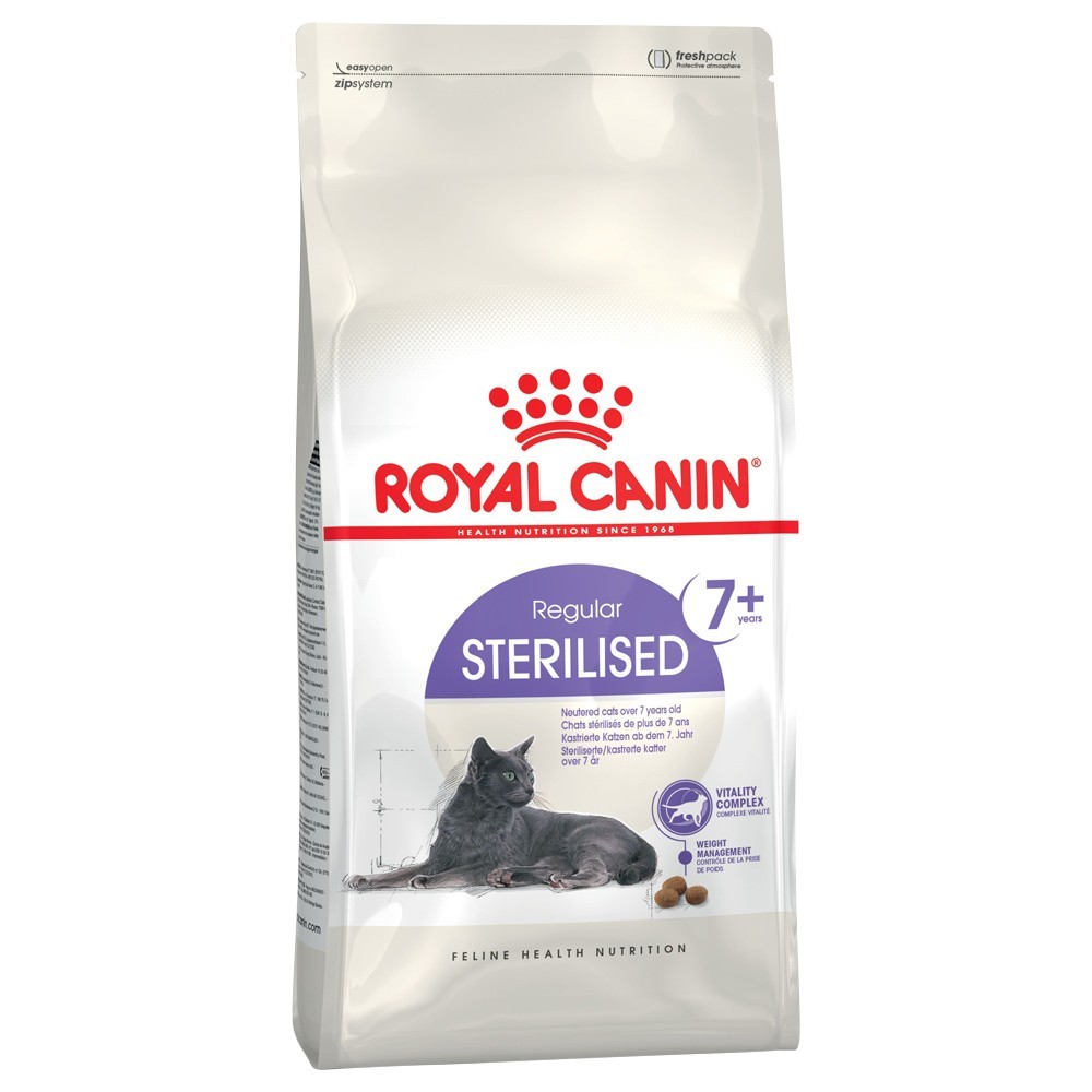 10kg Royal Canin Sterilised 7+ száraz macskatáp - Kisállat kiegészítők webáruház - állateledelek