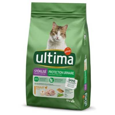 2x10kg Ultima Cat Sterilized Urinary csirke száraz macskatáp - Kisállat kiegészítők webáruház - állateledelek