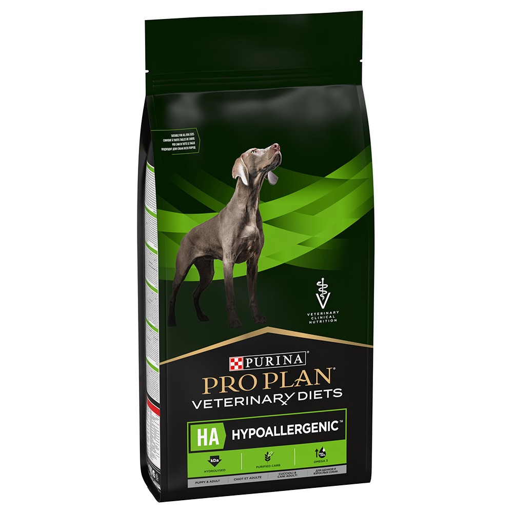 11kg PURINA PRO PLAN Veterinary Diets HA Hypoallergenic száraz kutyatáp - Kisállat kiegészítők webáruház - állateledelek