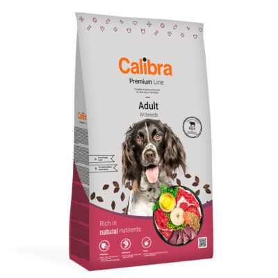 2x12kg Calibra Dog Premium Line Adult marha száraz kutyatáp - Kisállat kiegészítők webáruház - állateledelek