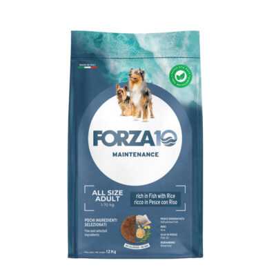 2x12kg Forza 10 All Breeds Maintenance hal & rizs száraz kutyatáp - Kisállat kiegészítők webáruház - állateledelek