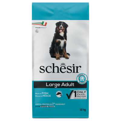 2x12kg Schesir Dog Large Adult hal száraz kutyatáp - Kisállat kiegészítők webáruház - állateledelek