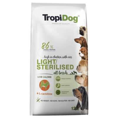 2x12kg Tropidog Premium Light csirke