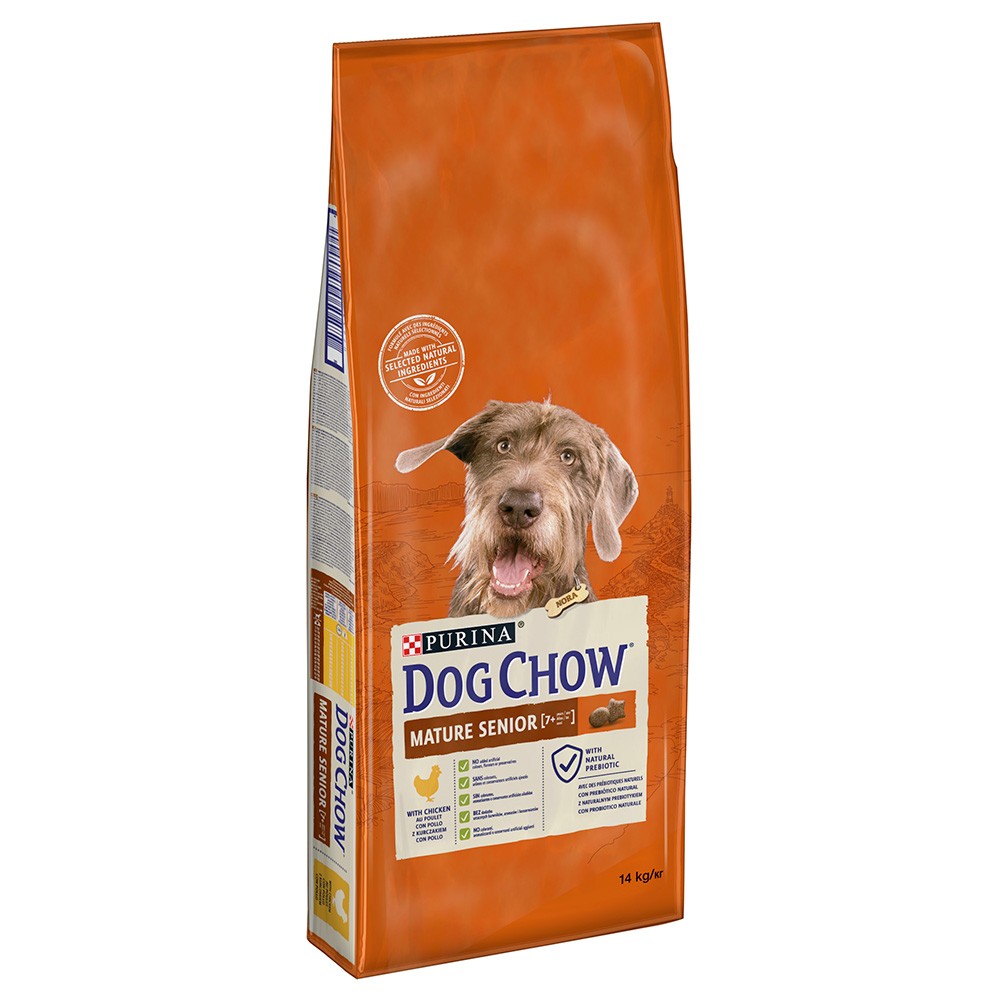 2x14kg PURINA Dog Chow Mature Senior csirke száraz kutyatáp - Kisállat kiegészítők webáruház - állateledelek