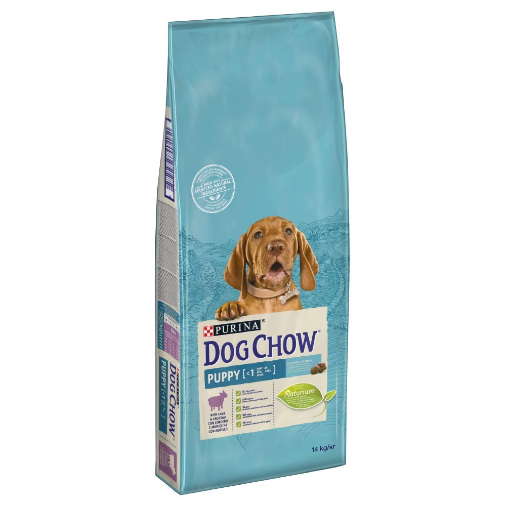 2x14kg PURINA Dog Chow Puppy bárány száraz kutyatáp - Kisállat kiegészítők webáruház - állateledelek