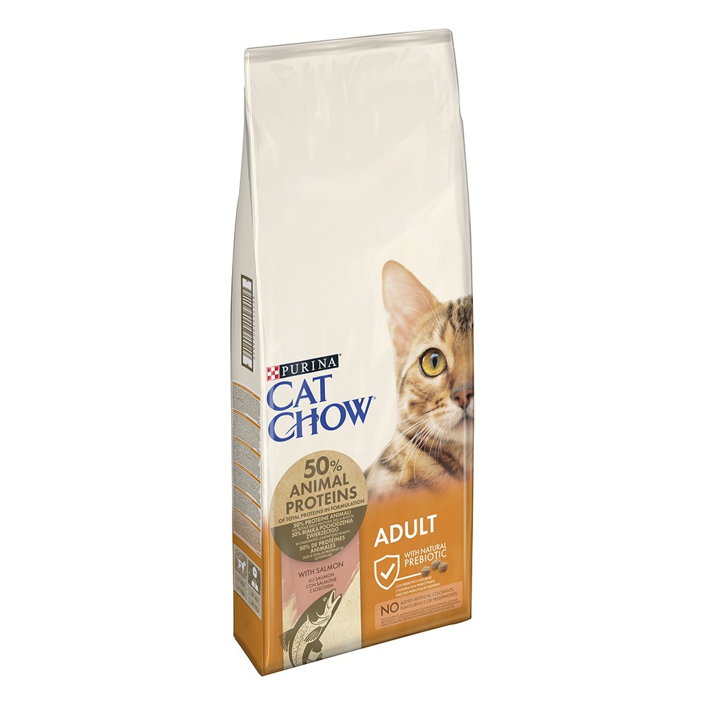 2x15kg PURINA Cat Chow Adult lazac & tonhal száraz macskatáp - Kisállat kiegészítők webáruház - állateledelek