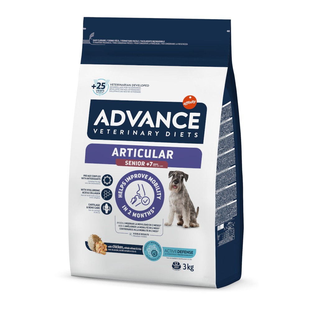 2x3kg Advance Veterinary Diets Articular Care Senior száraz kutyatáp - Kisállat kiegészítők webáruház - állateledelek