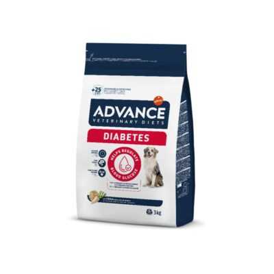 2x3kg Advance Veterinary Diets Diabetes száraz kutyatáp - Kisállat kiegészítők webáruház - állateledelek