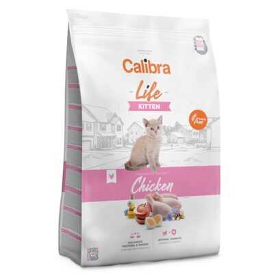 2x6kg Calibra Cat Life Kitten csirke száraz macskatáp - Kisállat kiegészítők webáruház - állateledelek