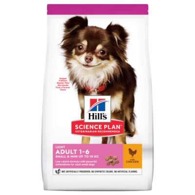 Hill's Canine gazdaságos csomag - Adult 1-6 Light Small & Mini csirke (2 x 6 kg) - Kisállat kiegészítők webáruház - állateledelek