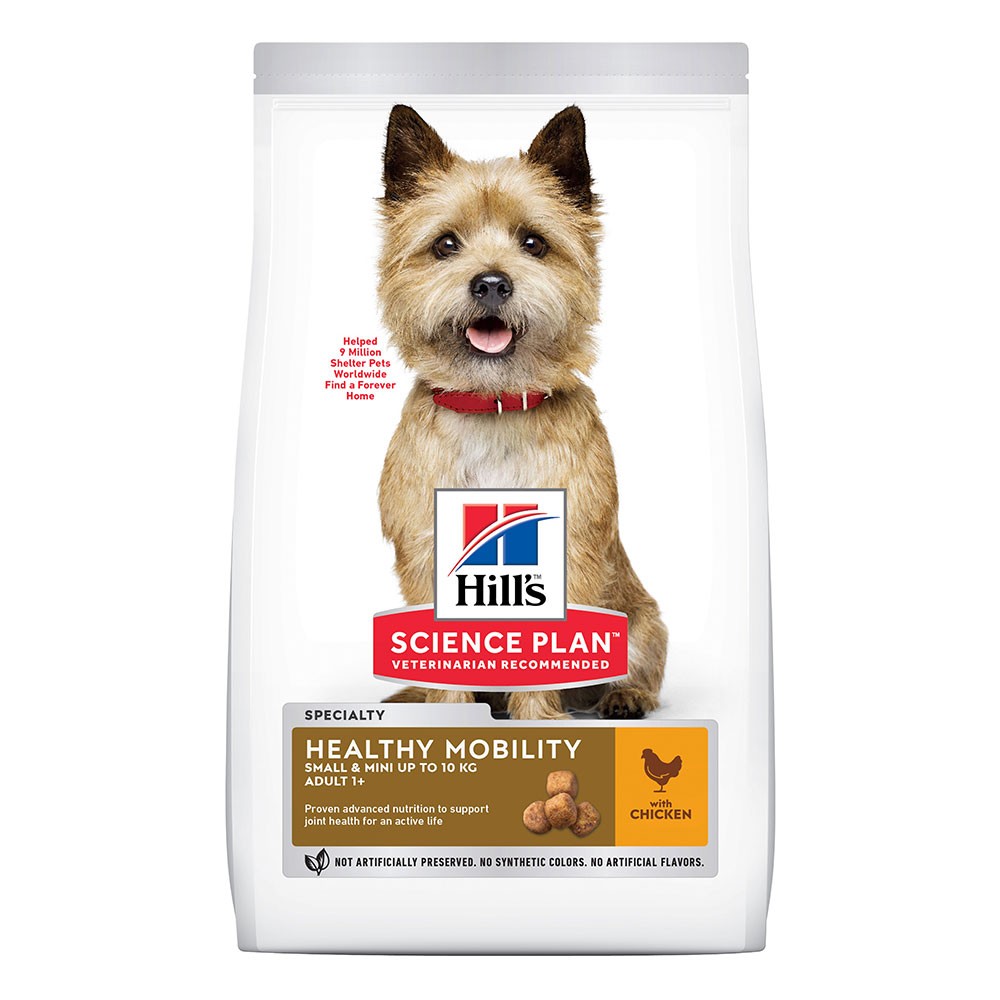 Hill's Canine gazdaságos csomag - Adult 1+ Healthy Mobility Small & Mini csirke (2 x 6 kg) - Kisállat kiegészítők webáruház - állateledelek