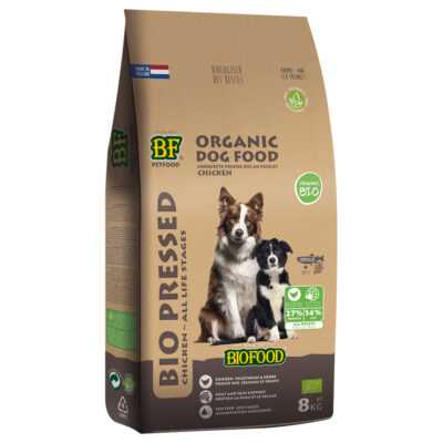 2x8kg BF Petfood Organic All Life Stages csirke hidegen sajtolt száraz kutyatáp - Kisállat kiegészítők webáruház - állateledelek