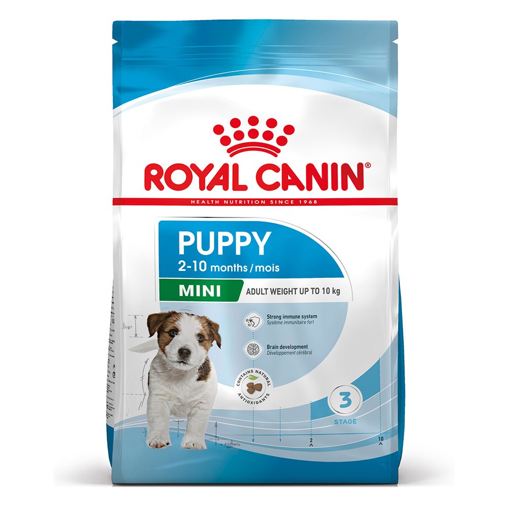 2x8kg Royal Canin Mini Puppy kutyatáp - Kisállat kiegészítők webáruház - állateledelek