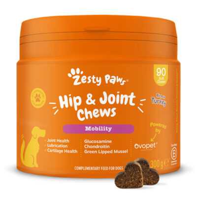 2x90db Zesty Paws Hip & Joint Chews pulyka étrendkiegészítő kutyáknak - Kisállat kiegészítők webáruház - állateledelek