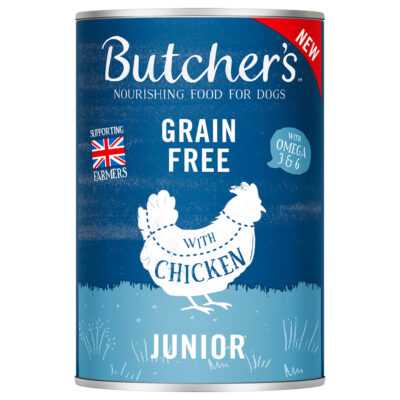 48x400g Butcher's Original Grainfree Junior csirke nedves kutyatáp - Kisállat kiegészítők webáruház - állateledelek