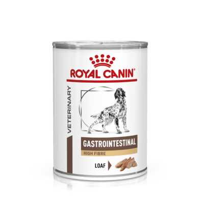 24x410g Royal Canin Veterinary Canine Gastrointestinal High Fibre Mousse nedves kutyatáp - Kisállat kiegészítők webáruház - állateledelek