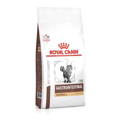 2x4kg Royal Canin Veterinary Feline Gastrointestinal Hairball száraz macskatáp - Kisállat kiegészítők webáruház - állateledelek