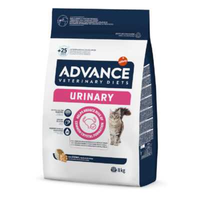 2x8kg Advance Veterinary Diets Urinary Feline száraz macskatáp - Kisállat kiegészítők webáruház - állateledelek