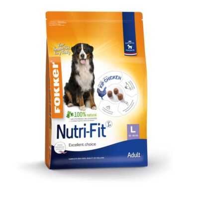 Fokker Adult Adult Large Nutri-Fit kutyatáp - Dupla csomag: 2 x 13 kg - Kisállat kiegészítők webáruház - állateledelek