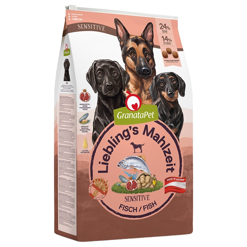 GranataPet Liebling's Mahlzeit Adult Sensitive hal - 2 x 10 kg - Kisállat kiegészítők webáruház - állateledelek