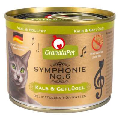 GranataPet Symphonie 24 x 200 g - Borjú & szárnyas - Kisállat kiegészítők webáruház - állateledelek