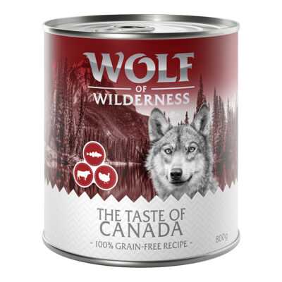 Wolf of Wilderness Taste of Canada nedves kutyatáp - Kisállat kiegészítők webáruház - állateledelek