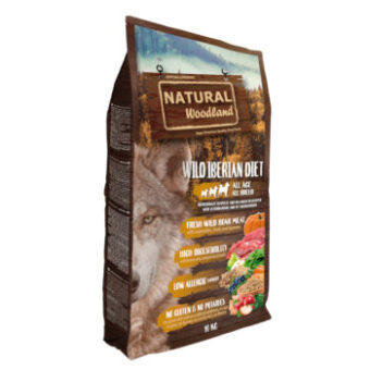 10kg Natural Woodland Wild Iberian száraz kutyatáp - Kisállat kiegészítők webáruház - állateledelek