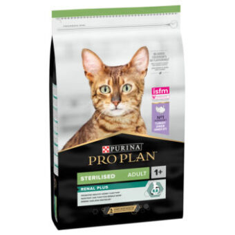 2x10kg PURINA PRO PLAN száraz macskatáp-Sterilised pulyka - Kisállat kiegészítők webáruház - állateledelek