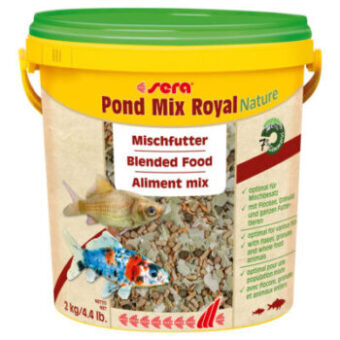 2x10l Sera Pond Mix Royal Nature tavi haltáp - Kisállat kiegészítők webáruház - állateledelek