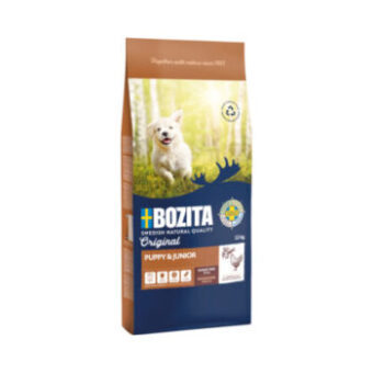 12kg Bozita Naturals Puppy & Junior búzamentes száraz kutyatáp - Kisállat kiegészítők webáruház - állateledelek