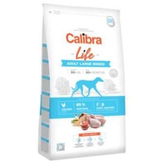 2x12kg Calibra Life Adult Large Breed csirke száraz kutyatáp - Kisállat kiegészítők webáruház - állateledelek