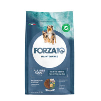 2x12kg Forza 10 All Breeds Maintenance hal & rizs száraz kutyatáp - Kisállat kiegészítők webáruház - állateledelek