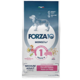 2x12kg Forza 10 Medium Diet Low Grain sertés száraz kutyatáp - Kisállat kiegészítők webáruház - állateledelek