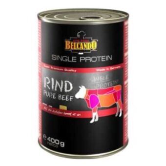 12x400g Belcando Single Protein marha nedves kutyatáp - Kisállat kiegészítők webáruház - állateledelek