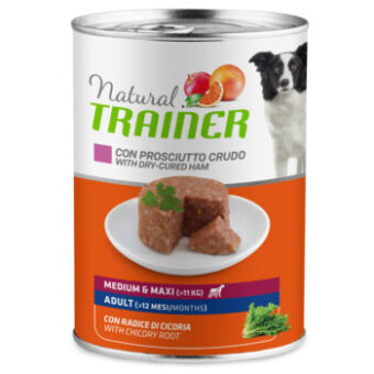 24x400g Natural Trainer Medium & Maxi Adult sonka nedves kutyatáp - Kisállat kiegészítők webáruház - állateledelek