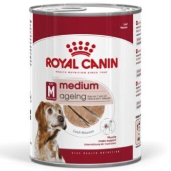 24x410g Royal Canin Medium Ageing Mousse nedves kutyatáp - Kisállat kiegészítők webáruház - állateledelek