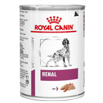 24x410g Royal Canin Veterinary Canine Renal Mousse nedves kutyatáp - Kisállat kiegészítők webáruház - állateledelek