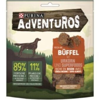 12x90g PURINA Adventuros bivaly & ősgabona  kutyasnack - Kisállat kiegészítők webáruház - állateledelek