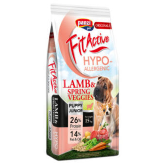 2x15kg FitActive Originals Puppy Hypoallergenic bárány & tavaszi zöldség száraz kutyatáp - Kisállat kiegészítők webáruház - állateledelek