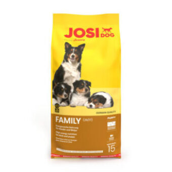 2x15kg JosiDog Family csirke száraz kutyatáp - Kisállat kiegészítők webáruház - állateledelek