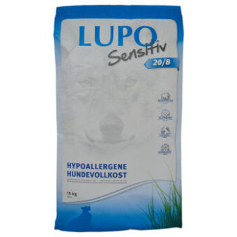 2x15kg Lupo Sensitiv Sensitiv 20/8 száraz kutyatáp - Kisállat kiegészítők webáruház - állateledelek